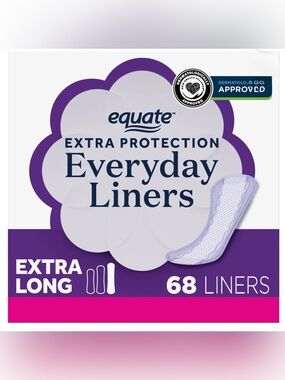 Equate Extra Protection Womens Everyday Liners